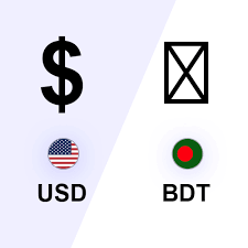 USD for BDT
